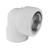 Угольник полипропилен Valfex латунная резьба 32x1' ВР