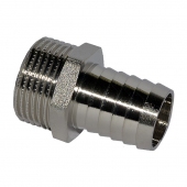 Штуцер для резинового шланга 1/2' НРx20 мм