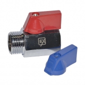 Кран шаровый 1/2' В/Н MINI, хром