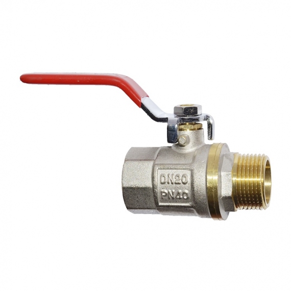 Кран шаровый PN40 1/2' В/Н длинная ручка