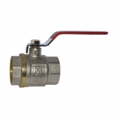 Кран шаровый PN25, 1 1/2' В/В, длинная ручка