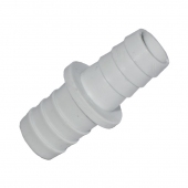 Соединитель сливных шлангов для стиральных машин d=19x22 мм, пластик