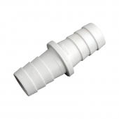 Соединитель сливных шлангов для стиральных машин d=19x19 мм, пластик