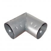 Отвод для дренажных гофрированных труб 63 мм (90 градусов)