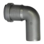 Отвод внутренний d=40мм 87 гр.
