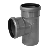 Тройник внутренний d=110х110мм 87 гр.