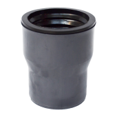 Муфта внутренняя однораструбная переходная чугун/пластик d=50мм