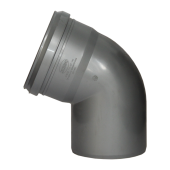 Отвод внутренний d=110мм 67 гр.