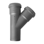 Тройник внутренний d=50х50мм 45 гр.