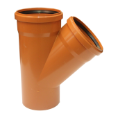 Тройник наружный d=160х160мм 45 гр.