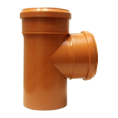Тройник наружный d=110х110мм 87 гр.